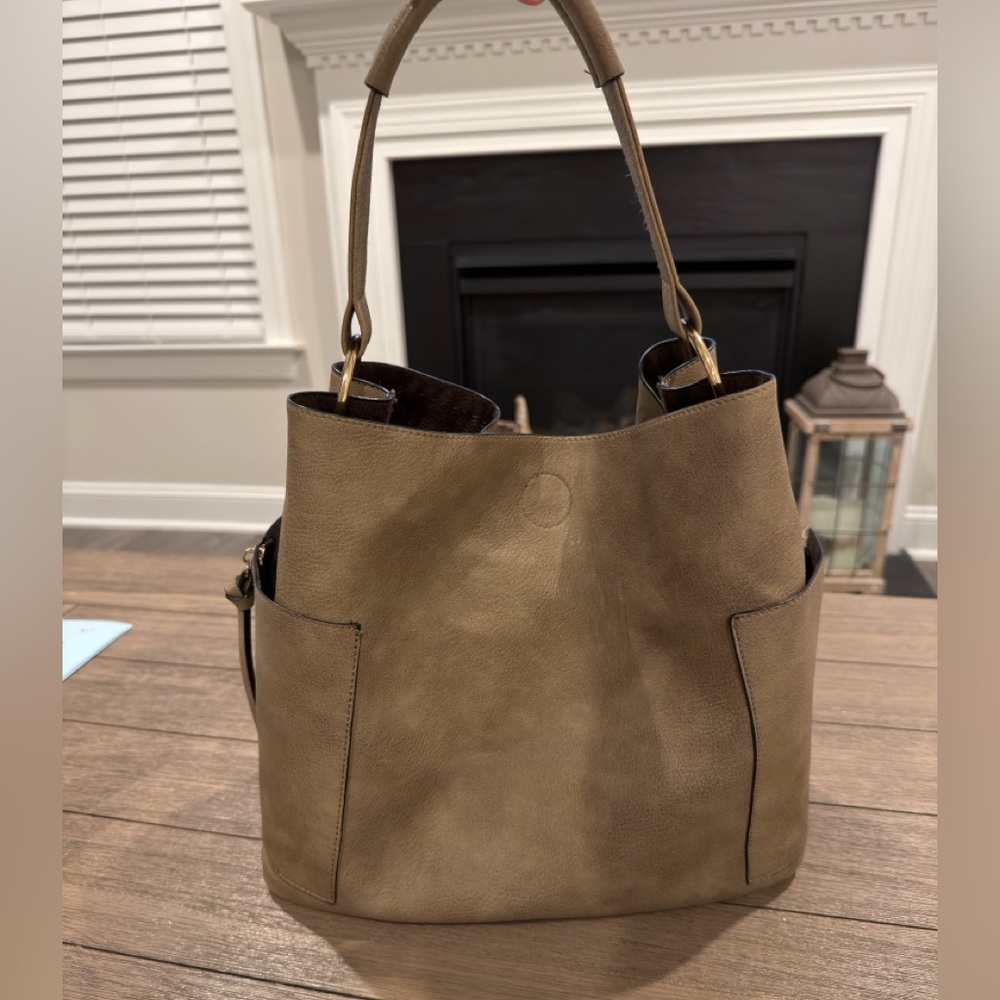 Tan Tote Bag